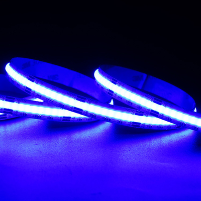COB LED স্ট্রিপ 12V 810 LEDs/m নরম নমনীয় COB টেপ রঙিন LED স্ট্রিপ