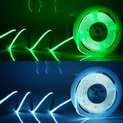 অভ্যন্তরীণ সাজসজ্জার জন্য জলরোধী IP67 16w RGB CCT COB LED স্ট্রিপ ক্রিসমাস লাইট