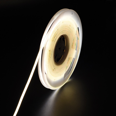 আল্ট্রা পাতলা 4.5mm নমনীয় COB LED স্ট্রিপ লাইট ((চিপ-অন-বোর্ড) স্পট মুক্ত LED লাইট