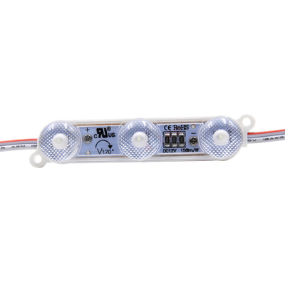 1.08W উচ্চ দক্ষতা উজ্জ্বল SMD2835 দ্বারা চালিত 3 LEDs বক্স চিহ্ন জন্য মডিউল