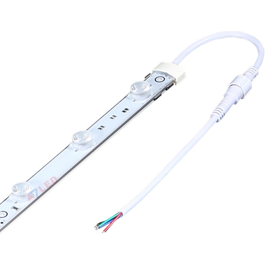 SEG লাইট বক্স সিস্টেমের জন্য 3030 RGB এজ লিট LED বার স্ট্রিপ রঙ পরিবর্তন হচ্ছে DC12V 24V