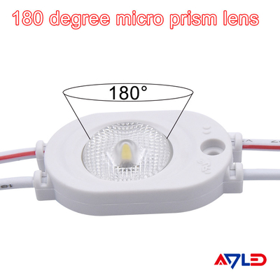 উচ্চ ক্ষমতার IP67 DC12V 1 LED মিনি 2835 170 ডিগ্রি লেন্স ওসরাম LED মডিউল