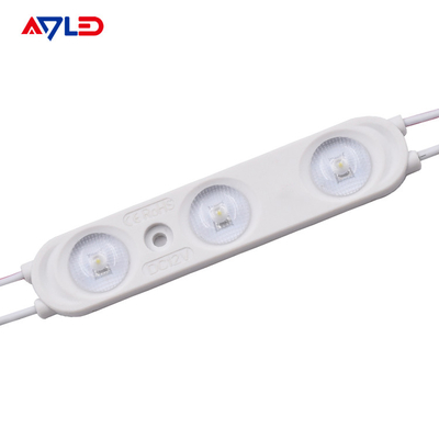 জলরোধী LED মডিউল লাইট 2835 12V 3 LEDs একক রঙের LED SMD LED ইনজেকশন মডিউল