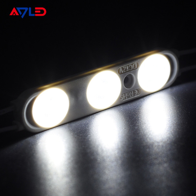 জলরোধী LED মডিউল লাইট 2835 12V 3 LEDs একক রঙের LED SMD LED ইনজেকশন মডিউল