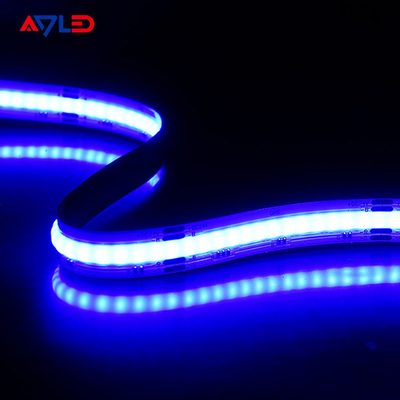 3M আঠালো ডিমেবল LED স্ট্রিপ লাইট কম ঘনত্বের রঙ পরিবর্তন করা RGB CCT 24V বাণিজ্যিক