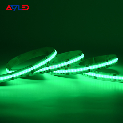 DC24V রঙ পরিবর্তন RGBW 16.4Ft বিন্দুহীন RGBW COB LED স্ট্রিপ হোম সজ্জা জন্য