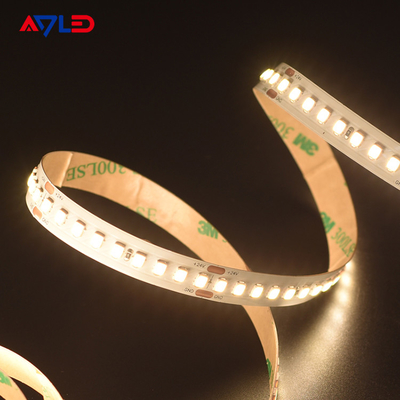 DC12V 24v 2835 LED স্ট্রিপ 180 LED/m নমনীয় LED দড়ি LED ল্যাম্প 5m / রোল ইনডোর এবং আউটডোর ব্যবহার