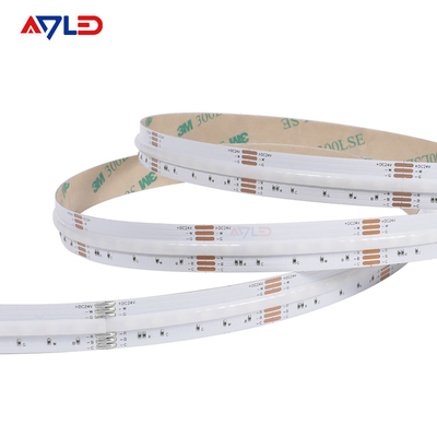 UL তালিকাভুক্ত জলরোধী LED স্ট্রিপ লাইট নমনীয় DC24V ডটলেস RGB CCT COB LED স্ট্রিপ