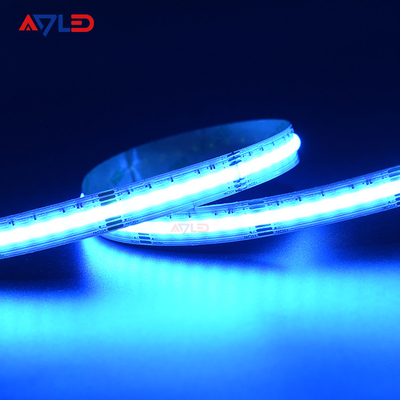 COB 840 LEDs RGB CCT LED Strip 16W/M উচ্চ উজ্জ্বল বিন্দুহীন রঙিন টেপ FOB LED