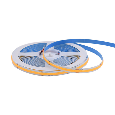 ADLED জলরোধী নমনীয় COB LED স্ট্রিপ লাইট - DC12V/24V 320 LEDs/m উষ্ণ সাদা রঙের তাপমাত্রা