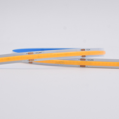 ADLED জলরোধী নমনীয় COB LED স্ট্রিপ লাইট - DC12V/24V 320 LEDs/m উষ্ণ সাদা রঙের তাপমাত্রা