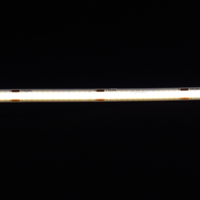 নমনীয় সিওবি এলইডি লাইট স্ট্রিপ - 12V/24V 16.4ft/5m দৈর্ঘ্য 320 LEDs/m CRI90 রেটিং লো ভোল্টেজ অপারেশন 6000K শীতল সাদা
