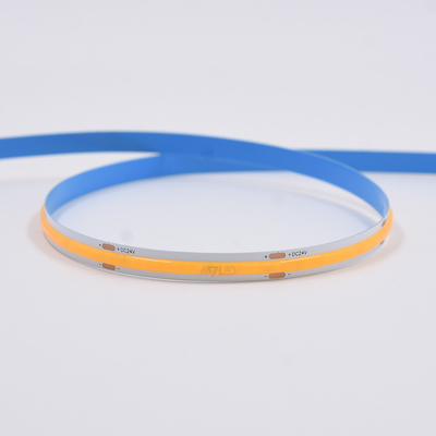নমনীয় সিওবি এলইডি লাইট স্ট্রিপ - 12V/24V 16.4ft/5m দৈর্ঘ্য 320 LEDs/m CRI90 রেটিং লো ভোল্টেজ অপারেশন 6000K শীতল সাদা