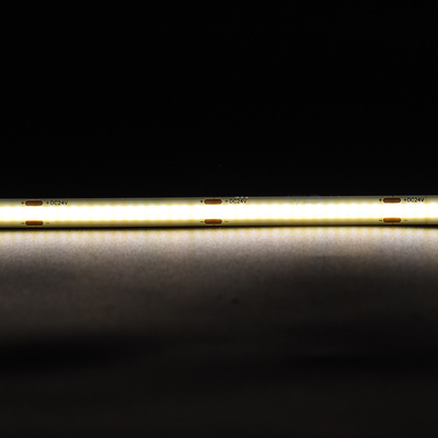 320 LEDs COB LED স্ট্রিপ লাইট 3000K 4000K 6500K নমনীয় টেপ রিল থেকে রিল সিই এবং RoHS প্রত্যয়িত 24V বা 12V