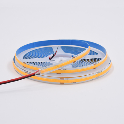 COB LED স্ট্রিপ লাইট ডিমমেবল লিনিয়ার ডিসি 12V 24V 16.4ft/5M 320leds/M CRI90 আলো