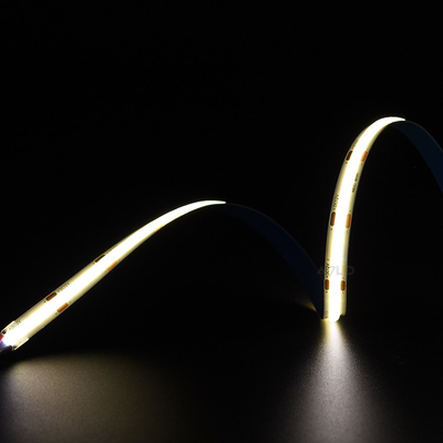 10W/M FCOB 8mm 480LEDs/M COB রিল টু রিল LED স্ট্রিপ লাইট উচ্চ ঘনত্ব FOB রৈখিক রিবন আলো