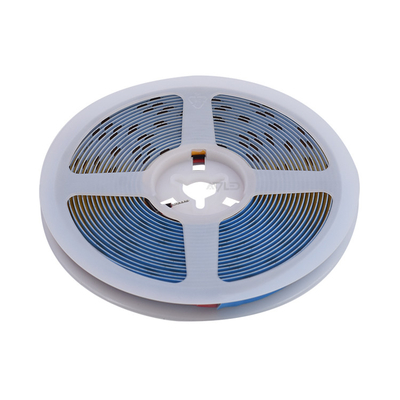 রিল থেকে রিল 480LEDS কোব টেপ স্ট্রিপ 8 মিমি পিসি বোর্ড 10W / এম কোন দাগ নেতৃত্বাধীন স্ট্রিপ আলো