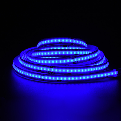 5 মিটার ফুল কালার হাই এলইডি ডেনসিটি DC12V 630LEDs/M RGB COB LED স্ট্রিপ লাইট IP20 রেট
