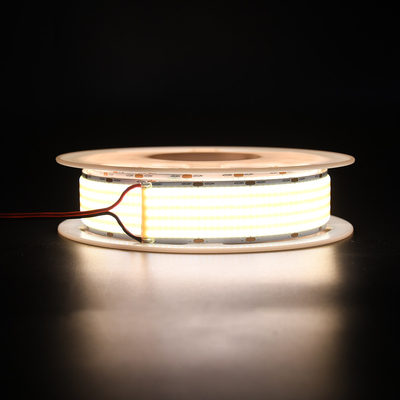 রৈখিক নমনীয় CRI 90 COB LED স্ট্রিপ 5000mm 6500K সাদা রঙ 4600LM/M ইউরোপীয় বাজারে