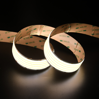 ADLED 30MM পিসিবি বোর্ড 1600leds নমনীয় LED টেপ DC24V COB স্ট্রিপ 90 CRI নমনীয় ইউনিফর্ম 40w/M