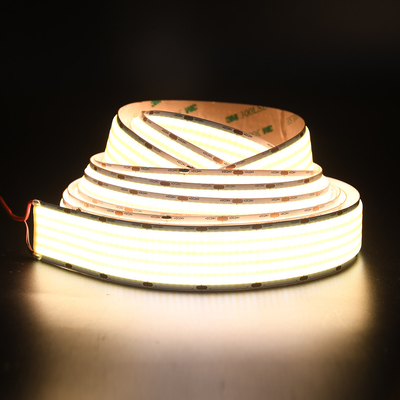ADLED 30MM পিসিবি বোর্ড 1600leds নমনীয় LED টেপ DC24V COB স্ট্রিপ 90 CRI নমনীয় ইউনিফর্ম 40w/M