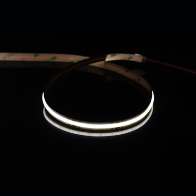 অ্যালুমিনিয়াম প্যানেল পয়েন্ট মুক্ত COB LED স্ট্রিপ সঙ্গে 528 LEDs উপর 10mm টেপ এবং 2700K/6500K রঙ