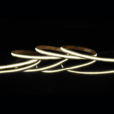 অ্যালুমিনিয়াম প্যানেল পয়েন্ট মুক্ত COB LED স্ট্রিপ সঙ্গে 528 LEDs উপর 10mm টেপ এবং 2700K/6500K রঙ