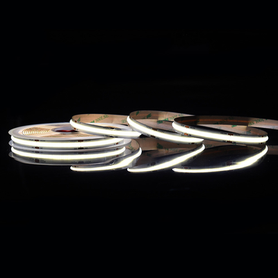 12V/24V 528 COB LED চিপ উচ্চ উজ্জ্বলতা এবং দীর্ঘ জীবনকাল সহ নমনীয় LED স্ট্রিপ