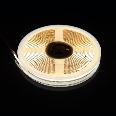 অ্যালুমিনিয়াম প্যানেল পয়েন্ট মুক্ত COB LED স্ট্রিপ সঙ্গে 528 LEDs উপর 10mm টেপ এবং 2700K/6500K রঙ