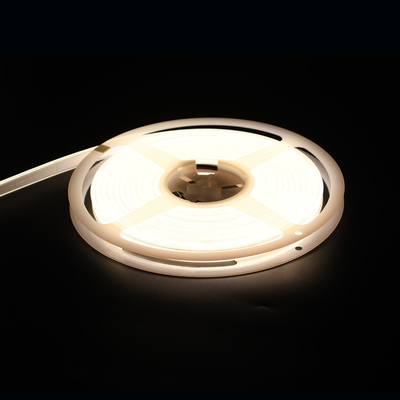 COB DC24V নমনীয় LED স্ট্রিপ লাইট 480leds / মি রিল থেকে রিল সাদা রঙের তাপমাত্রা 3 বছরের ওয়ারেন্টি সহ আইপি 20 রেটযুক্ত
