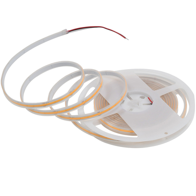 মেঝে আলোকসজ্জা সাদা রঙের 10W / M এবং 100LM / W দক্ষতার সাথে COB LED স্ট্রিপ
