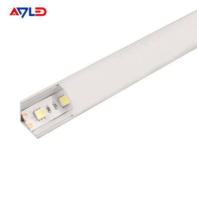 LED স্ট্রিপ প্রোফাইল চ্যানেল লাইট ডিফিউজার কোণ এক্সট্রুশন চ্যানেল LED স্ট্রিপ জন্য ADP-1616B