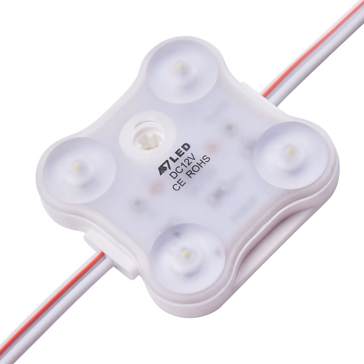 3000/4000/6500K DC12V 1.8W 4 এলইডি মডিউল 80-200 মিমি গভীরতা বাক্সের জন্য সেরা সাইন