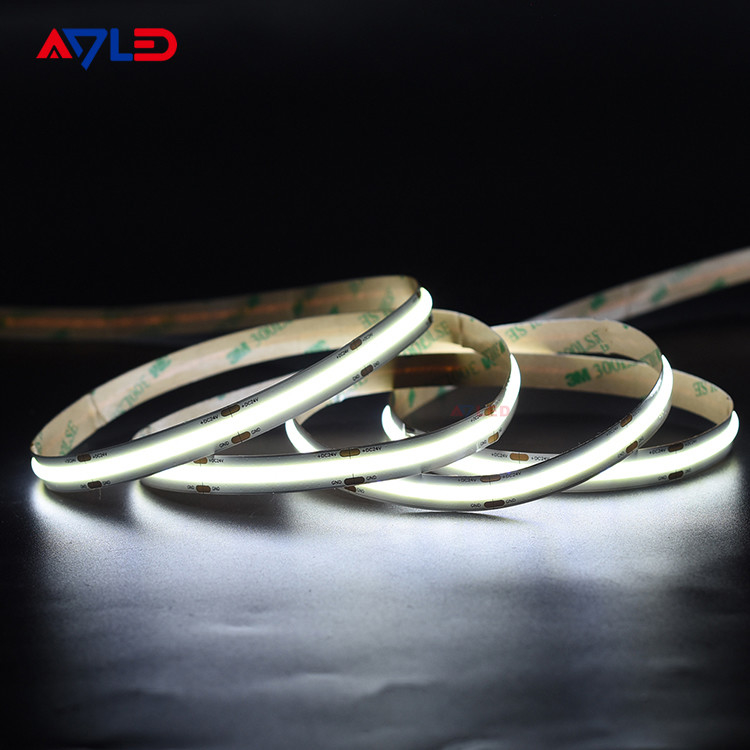 16.4 Ft Cuttable 504LEDS/M Dotless COB LED Strip Light For Cabinet Bookcase কাউন্টার বেডরুম
