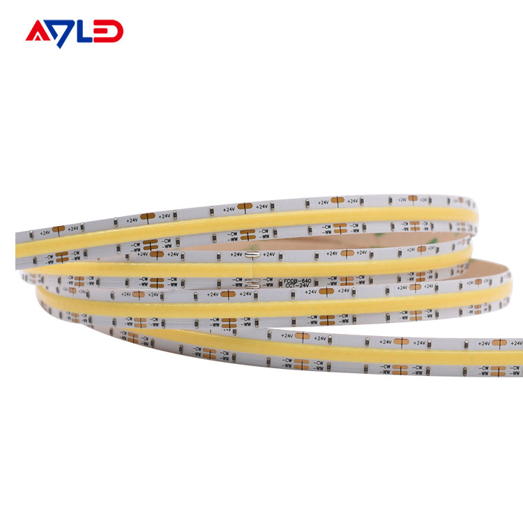 হাই ডেনসিটি LED স্ট্রিপ 16.4Ft 640Led/M সংশ্লিষ্ট রঙ তাপমাত্রা ডিমমেবল LED আলো