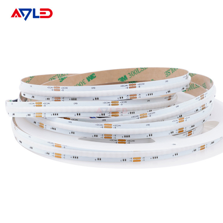 3M আঠালো ডিমেবল LED স্ট্রিপ লাইট কম ঘনত্বের রঙ পরিবর্তন করা RGB CCT 24V বাণিজ্যিক