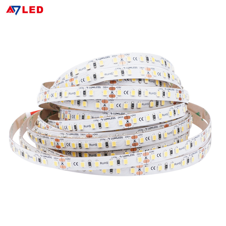 SMD 2835 ট্রিমিং LED স্ট্রিপ লাইট 3M টেপ ডিমেবল 3000K 6500K 12V 24V বেডরুমের জন্য