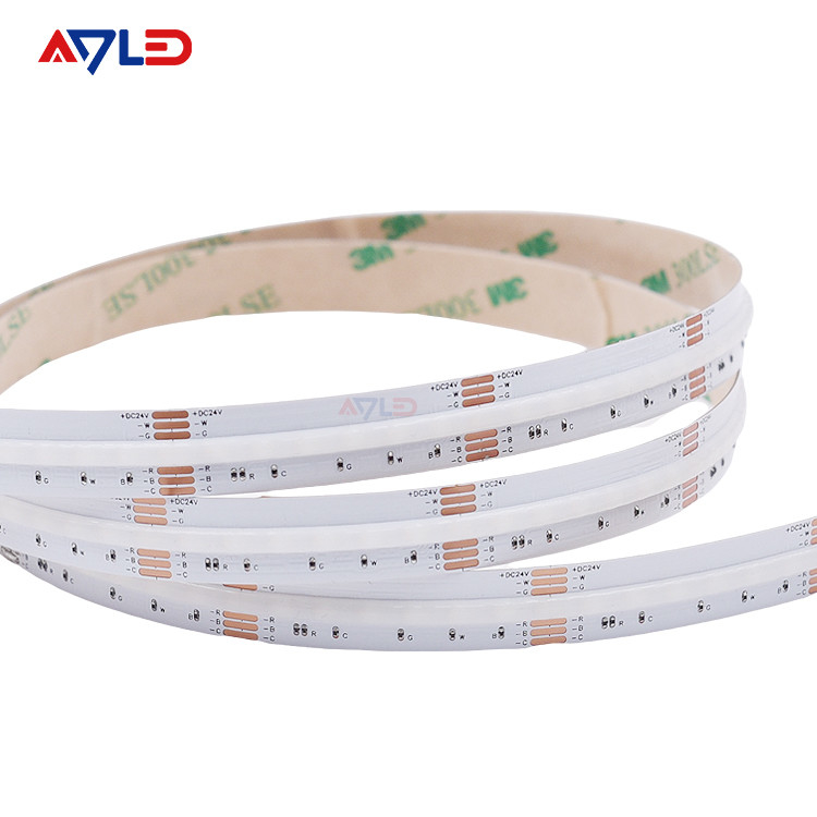 LED স্ট্রিপ লাইট RGB CCT Cob Led Strip 16W IP68 ইনস্টল করা ডটলেস সহজ
