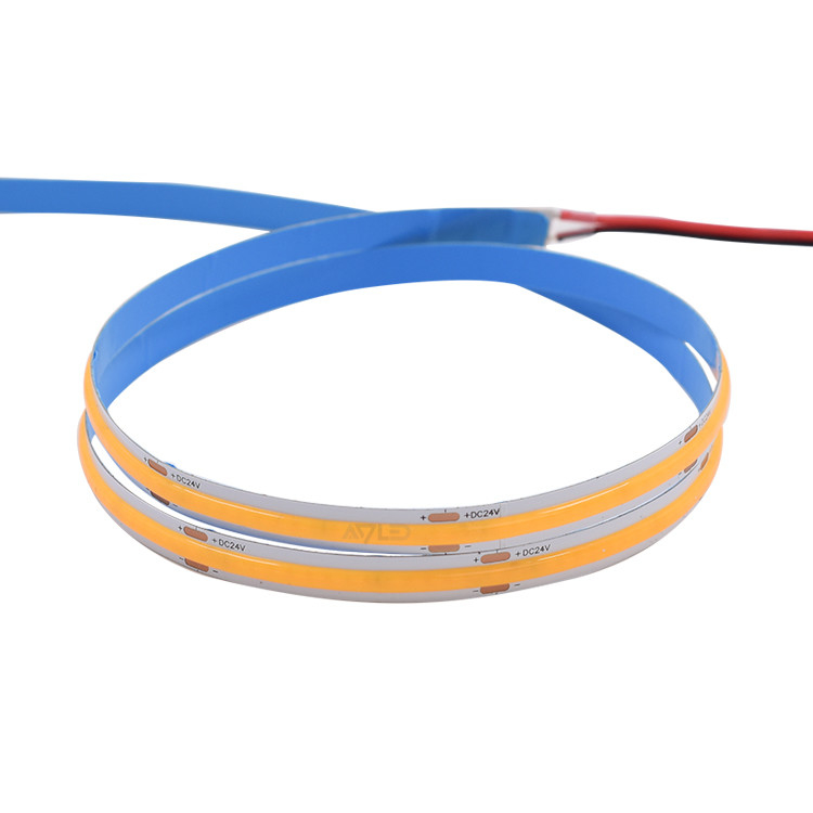 320 LEDs COB স্ট্রিপ লাইট উষ্ণ সাদা 6500K রঙের তাপমাত্রা সিই RoHS সার্টিফাইড 3- 12V/24V
