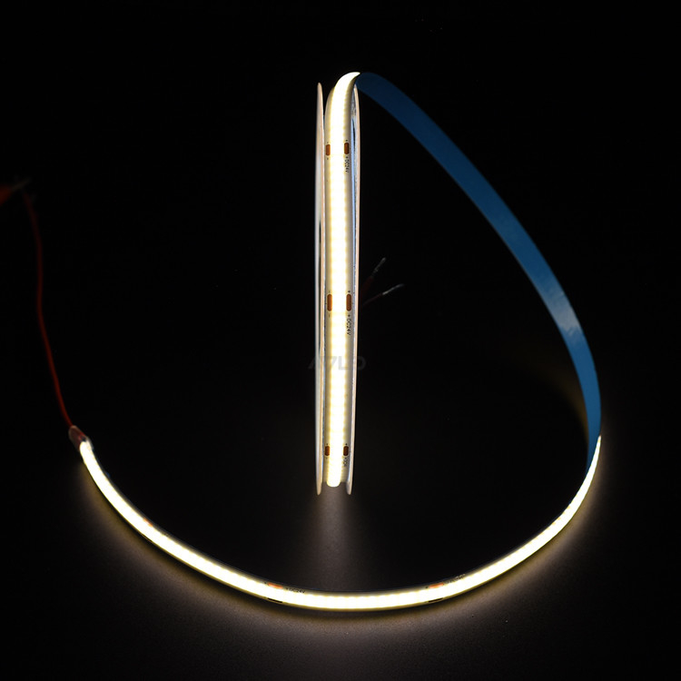 320 LEDs নমনীয় COB LED স্ট্রিপ লাইট 3000K/4000K/6500K CE এবং RoHS সার্টিফাইড 24V/12V